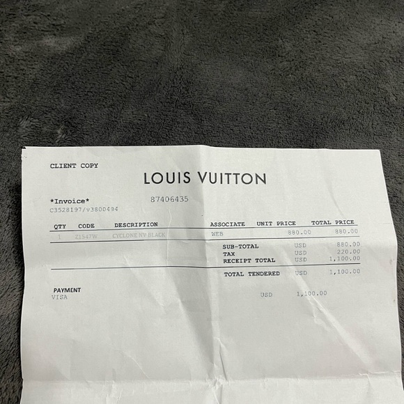 LOUIS VUITTON CYCLONE SUNGLASSES - Picture 7 of 7